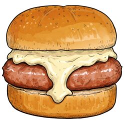 Burger crépinette