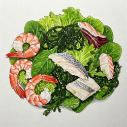 Salade de la baie